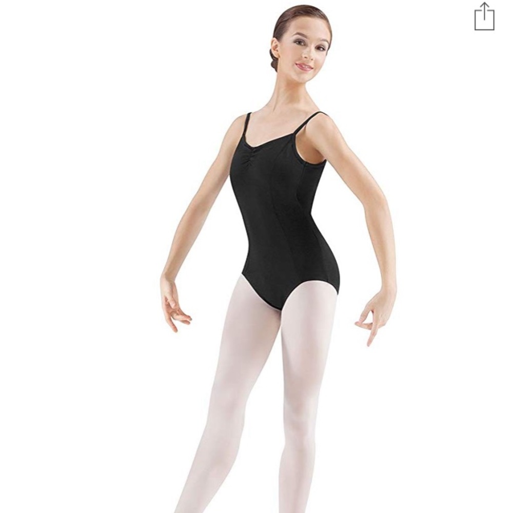 SOLD‼️ Basic Black Mirella Leotard